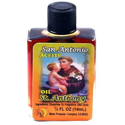 1/2 oz Brybradan Spiritual Oil - St. Anthony, SKU RM-UNK287099, UPC 700317363248