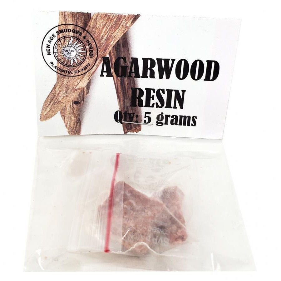 Agarwood Resin 5 Grams, SKU H05-082-AW05, UPC 700317313984