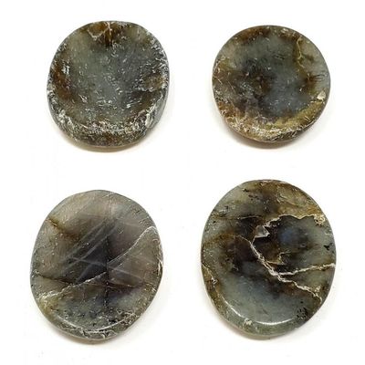 Worry Stone - Labradorite, SKU U00-17-WOST-17-1, UPC 700317382232