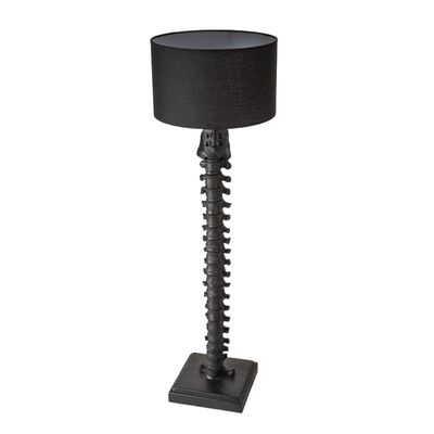 35.8&quot; Black Vertebrae Spine Lamp, SKU PG-15797, UPC 700317369790