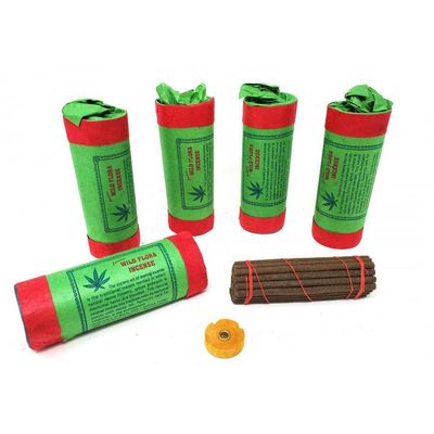 4.5&quot; Tibetan Incense Dhoop - White Flora (5 Packs of 30 Sticks), SKU I10-06-TI-BINS100, UPC 7003173…