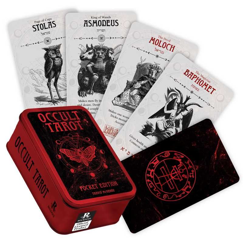Occult Tarot in a Tin (Pocket Edition) by Travis McHenry, SKU RP-281, UPC 700317411604