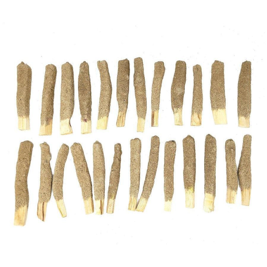 4&quot; White Sage Dipped Palo Santo Sticks (5 Pack), SKU R063-PSDIP-WS-1, UPC 700317391012