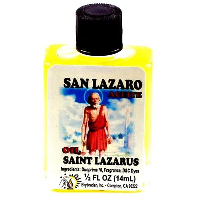 1/2 oz Brybradan Spiritual Oil - St. Lazarus, SKU RM-UNK287157, UPC 700317363286