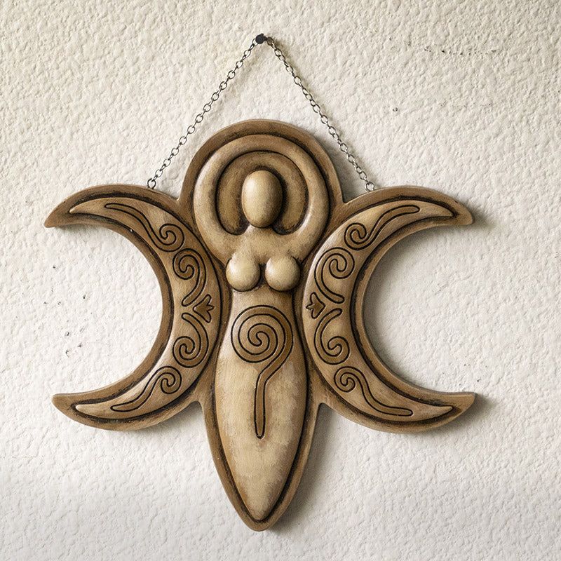 Moon Goddess Hanging Wall Plaque, SKU PG-15407, UPC 700317310662
