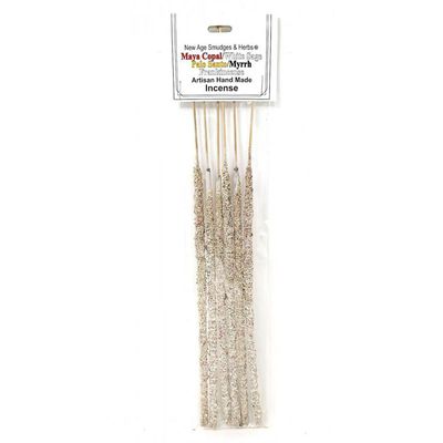 Artisan Handmade Resin &amp; Herb Incense Sticks - 5 Herb Blend (6 Pack), SKU RI17, UPC 700317375920