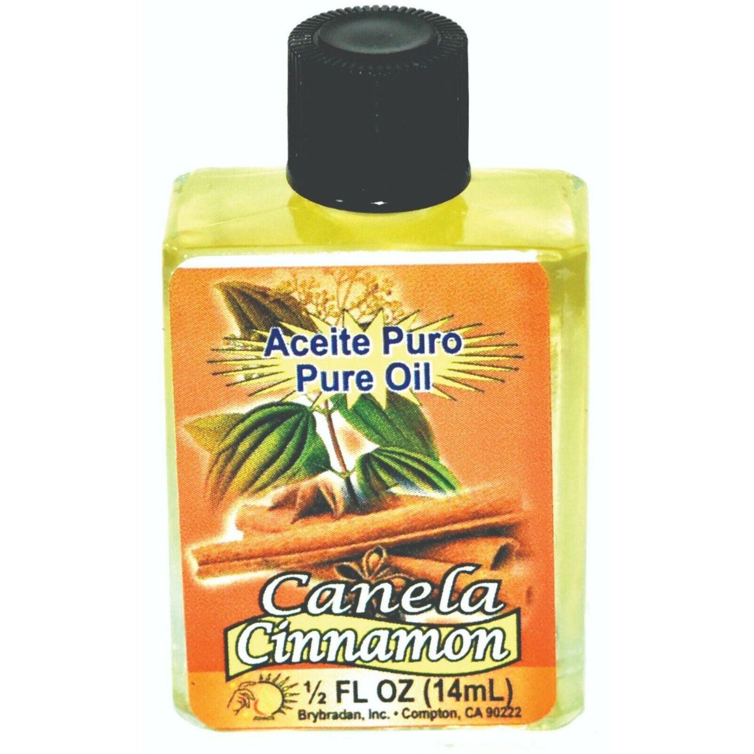 1/2 oz Brybradan Spiritual Oil - Pure Cinnamon, SKU RM-4065102, UPC 700317361367