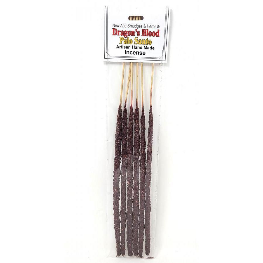 Artisan Handmade Resin &amp; Herb Incense Sticks - Palo Santo &amp; Dragon&#39;s Blood (6 Pack), SKU RI12, UPC …