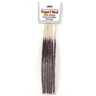 Artisan Handmade Resin &amp; Herb Incense Sticks - Palo Santo &amp; Dragon&#39;s Blood (6 Pack), SKU RI12, UPC …