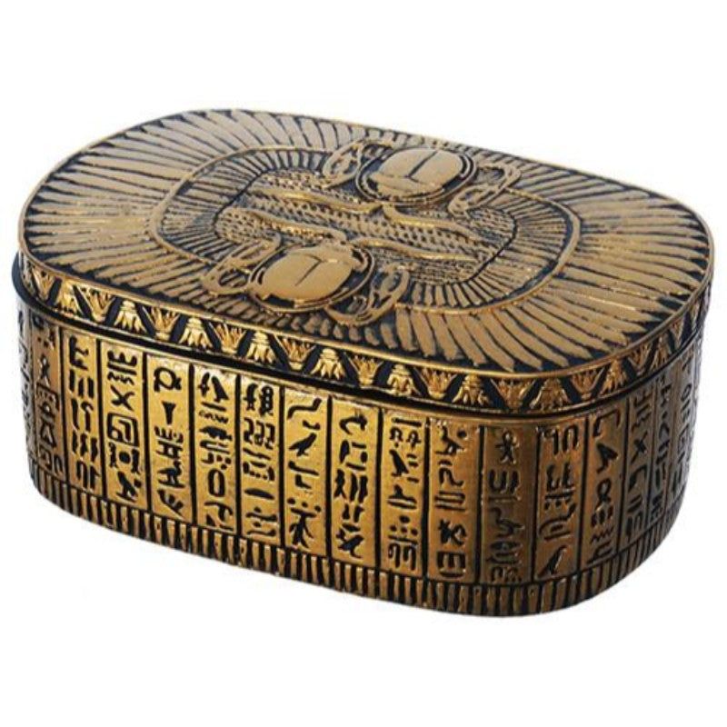 5&quot; Winged Egyptian Box, SKU PG-Y8516, UPC 700317392750