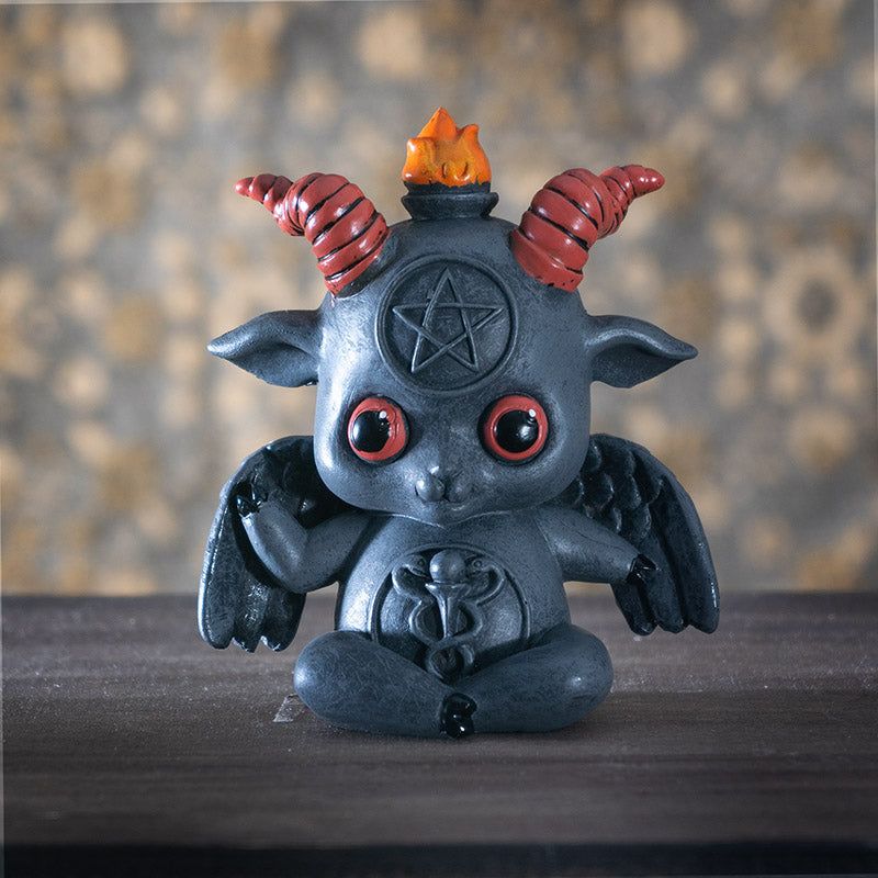 3.75&quot; Baphy Meditation Statue, SKU PG-15572, UPC 700317311751