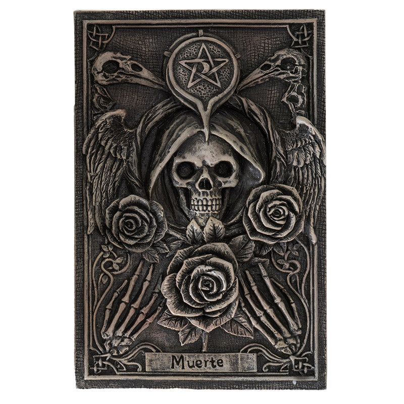 5.7&quot; Santa Muerte Tarot Display Box, SKU PG-15988, UPC 700317395676