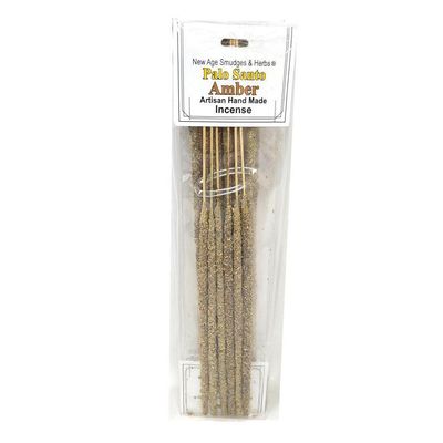 Artisan Handmade Resin &amp; Herb Incense Sticks - Palo Santo &amp; Amber (6 Pack), SKU RI03, UPC 700317419…