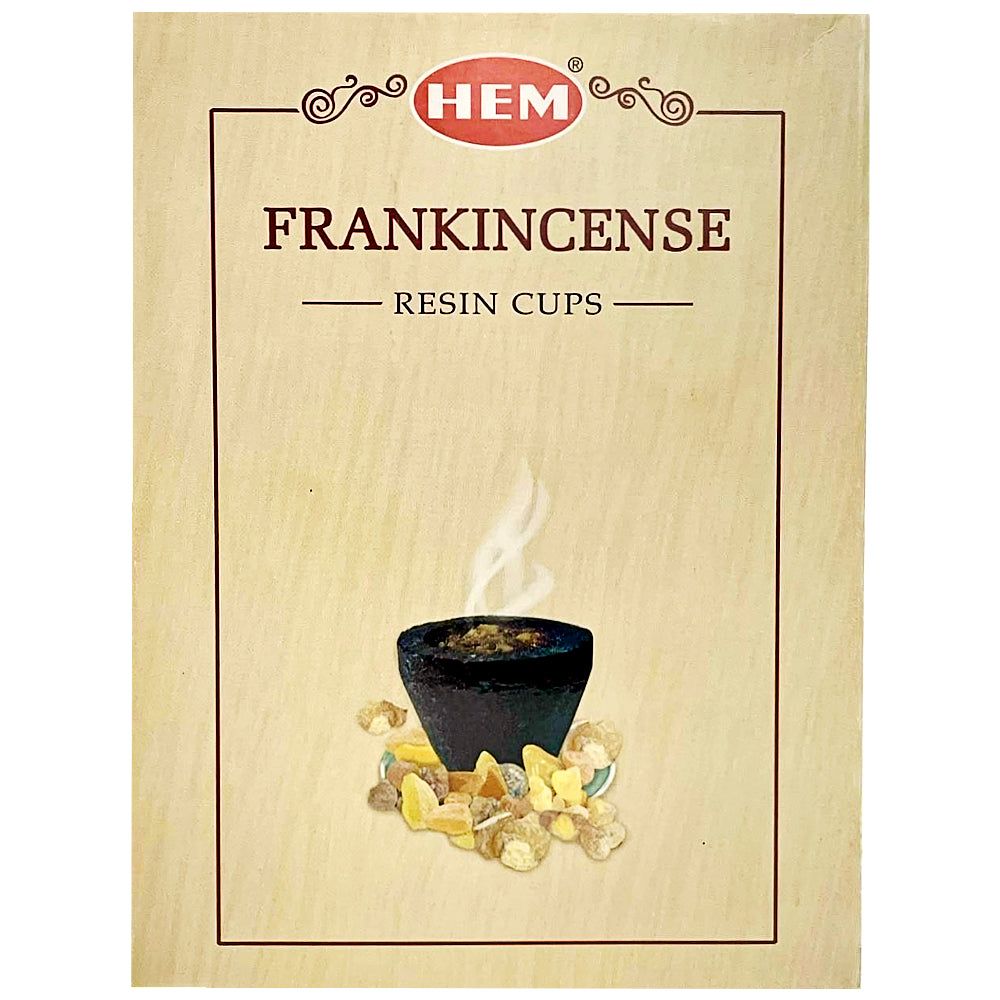 Hem Resin Cups - Frankincense (Pack of 10), SKU KH-73361, UPC 700317299790