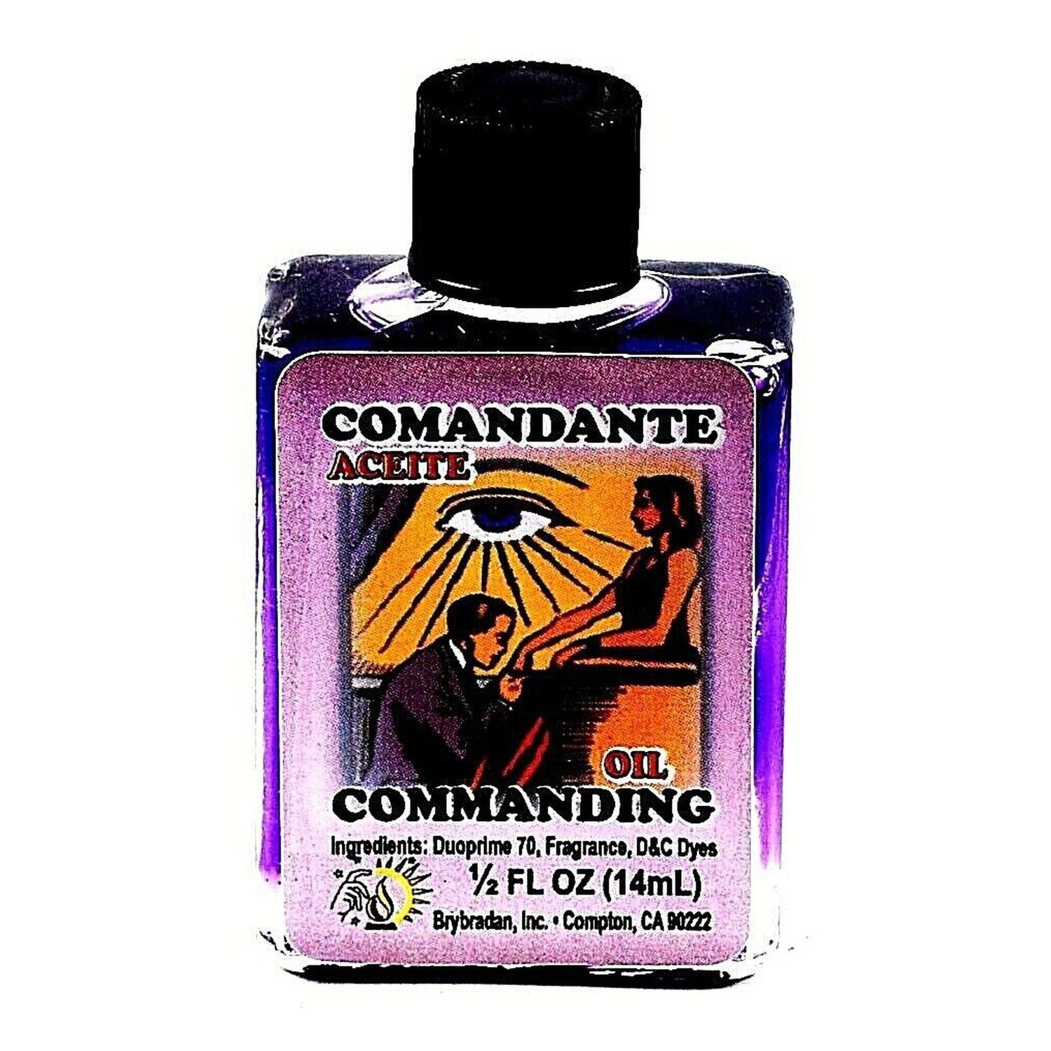 1/2 oz Brybradan Spiritual Oil - Commanding, SKU RM-287115, UPC 700317362012