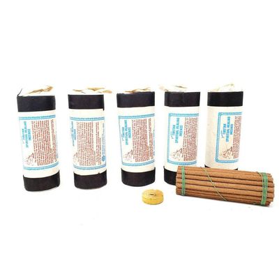 4.5&quot; Tibetan Incense Dhoop - Spiritual Healing (5 Packs of 30 Sticks), SKU J00-TI-BINS-SpiritualHea…