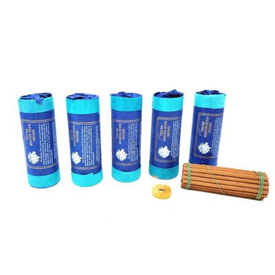 4.5&quot; Tibetan Incense Dhoop - Benzoin (5 Packs of 30 Sticks), SKU J00-TI-BINS-Benzoin, UPC 700317372…