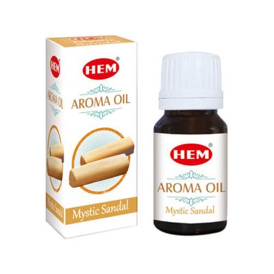 10 ml Hem Aroma Oils - Mystic Sandal, SKU Hoil-S-1, UPC 700317303053