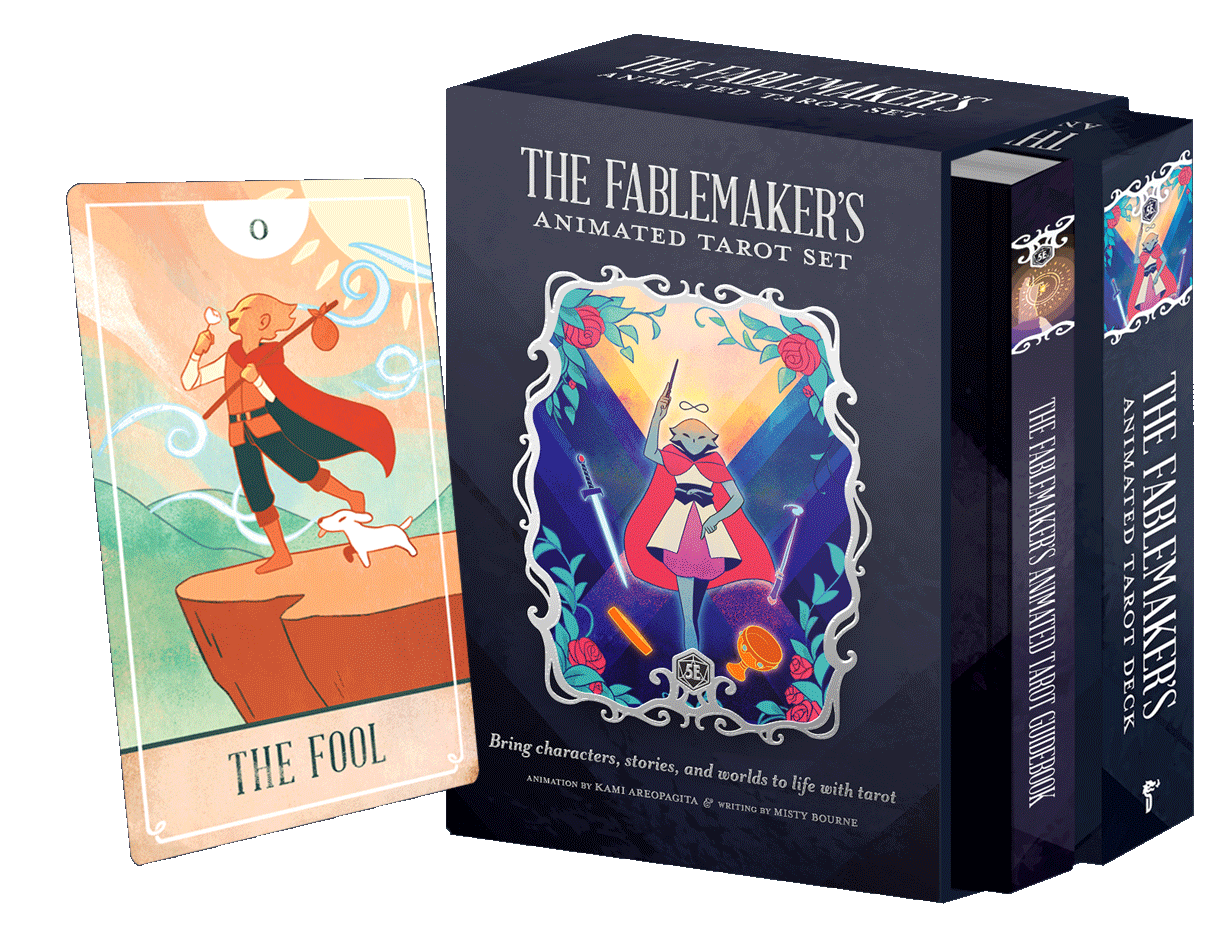 The Fablemaker&#39;s Animated Tarot (Deluxe Box Set) by Misty Bourne, Kami Areopagita, SKU UG-FBLS99, U…