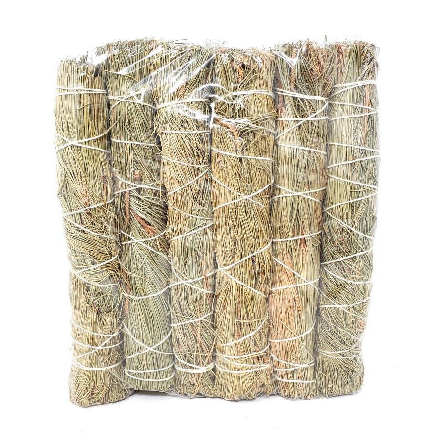 8-9&quot; Pine Smudge Stick, SKU N02-08-PINE8-1, UPC 700317378396