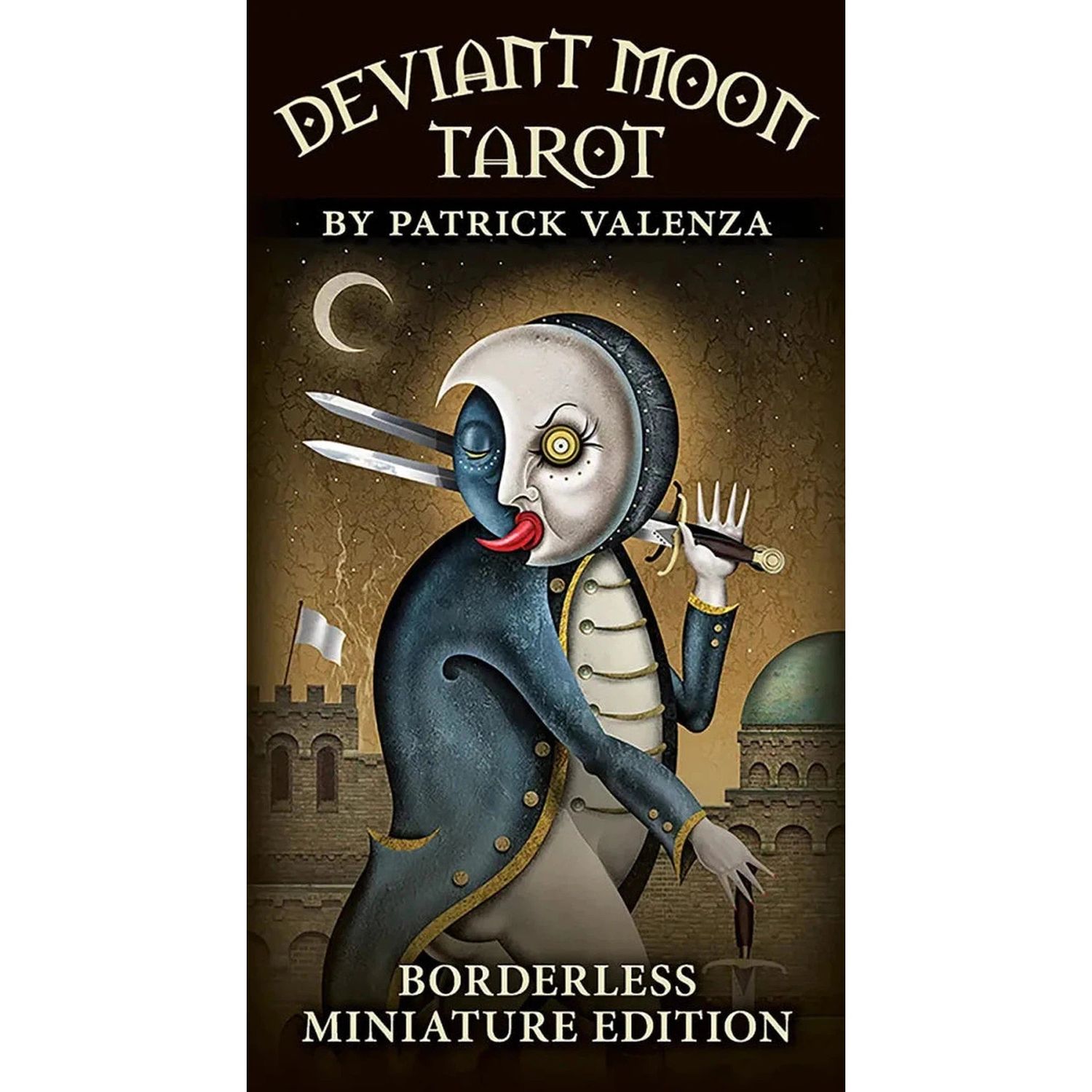 Deviant Moon Tarot Borderless Mini by Patrick Valenza, SKU UG-MDV78, UPC 700317402251