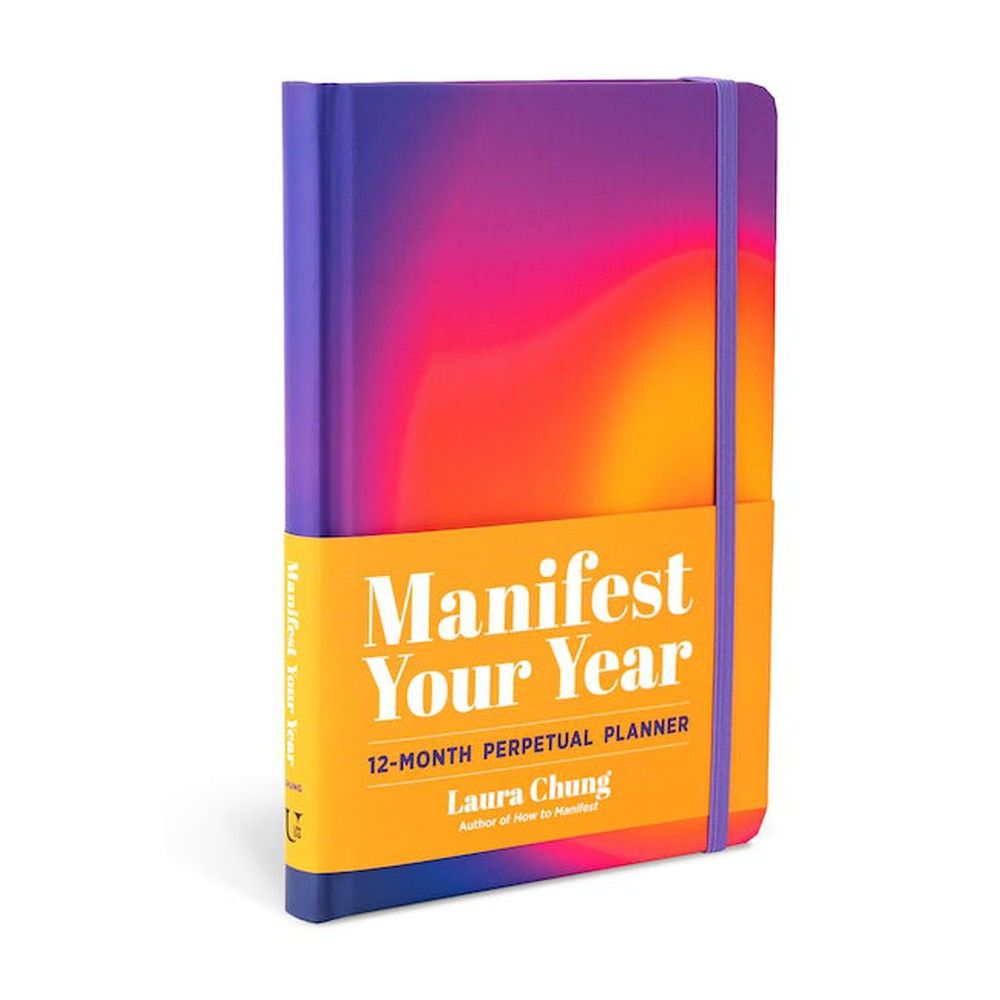 Manifest Your Year: 12-Month Perpetual Planner (Hardcover) by Laura Chung, SKU US-175, UPC 70031731…