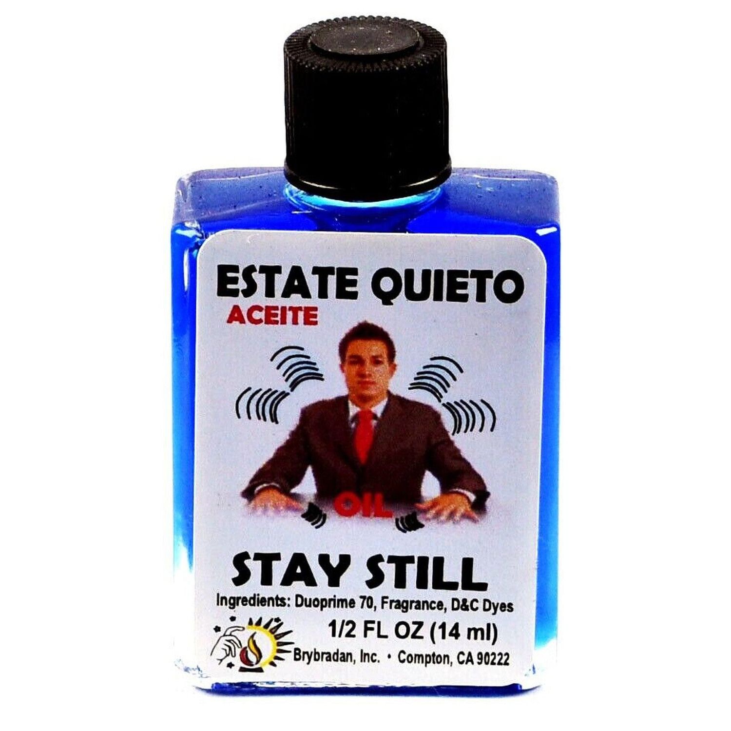 1/2 oz Brybradan Spiritual Oil - Stay Still, SKU RM-UNK287163, UPC 700317363347