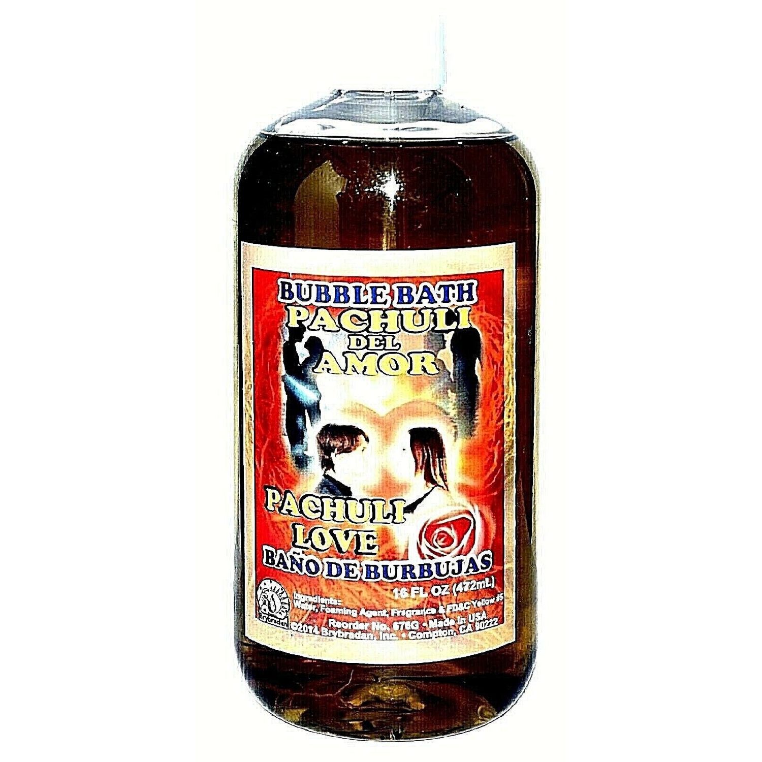 Brybradan Bubble Bath - Patchouli Love, SKU RM-11391, UPC 700317365778