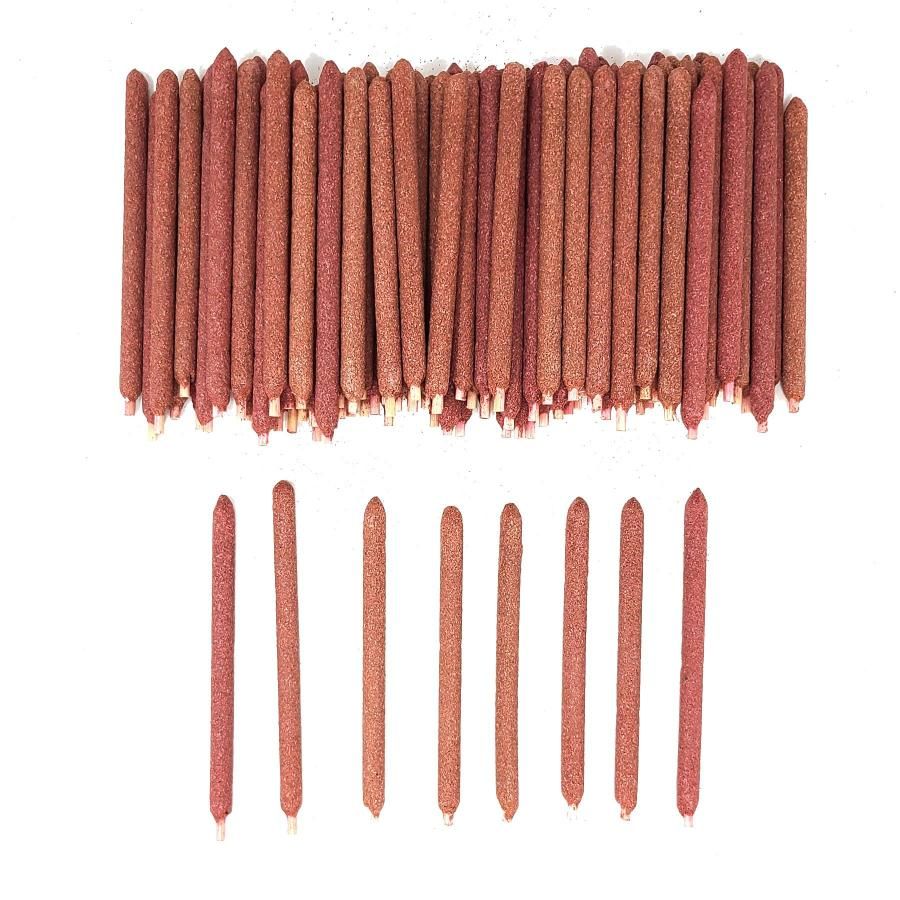 4&quot; Dragon&#39;s Blood Thick Incense Sticks (100 Pack), SKU QQ014-PSI-10-DB, UPC 700317395645