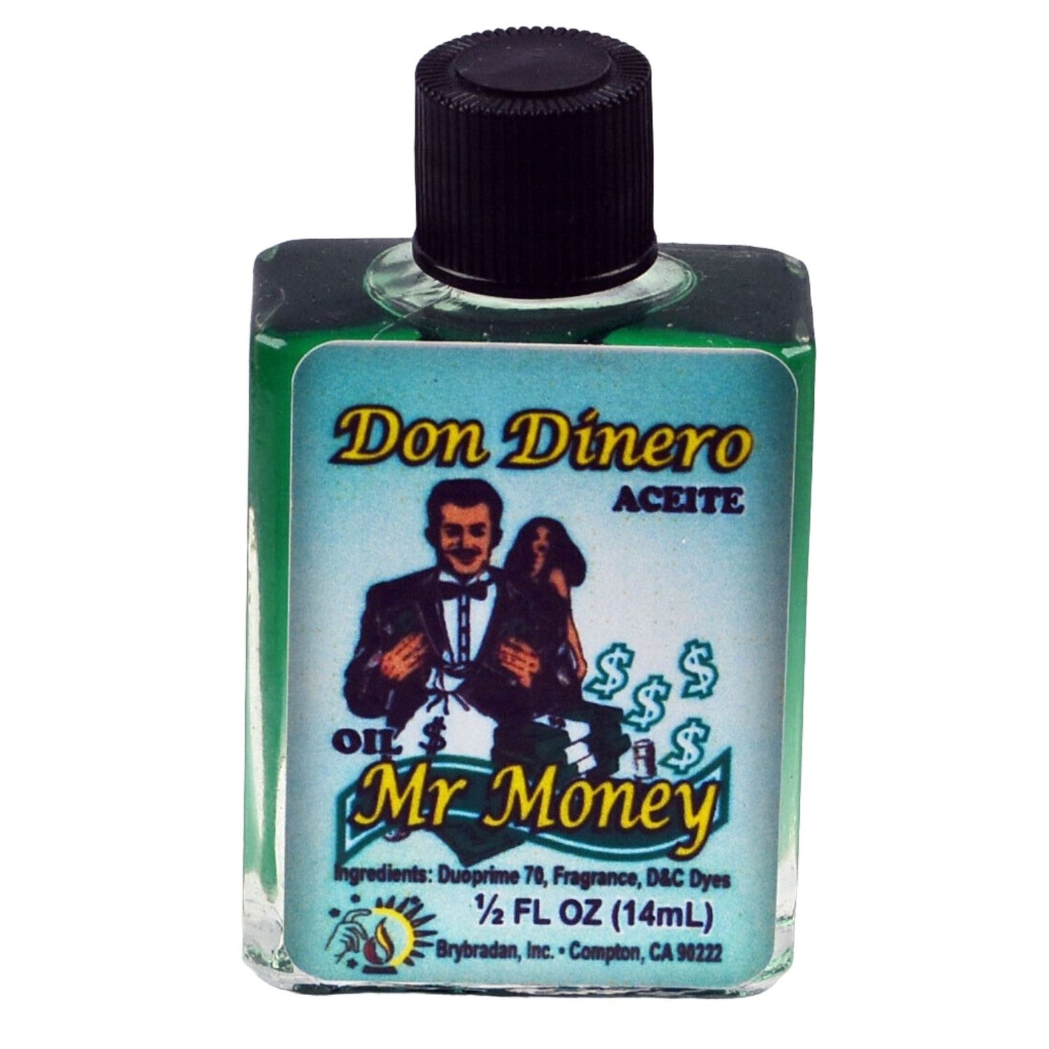 1/2 oz Brybradan Spiritual Oil - Mr Money, SKU RM-287284, UPC 700317362777