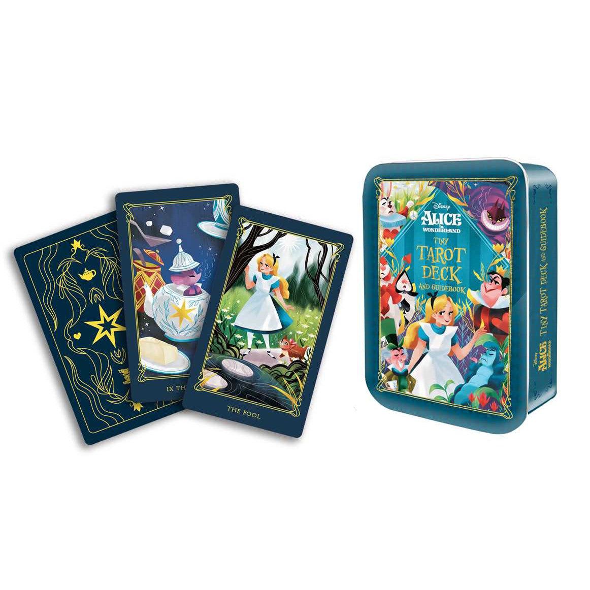 Alice in Wonderland Tarot in a Tin (Officially Licensed), SKU SS-379, UPC 700317398714