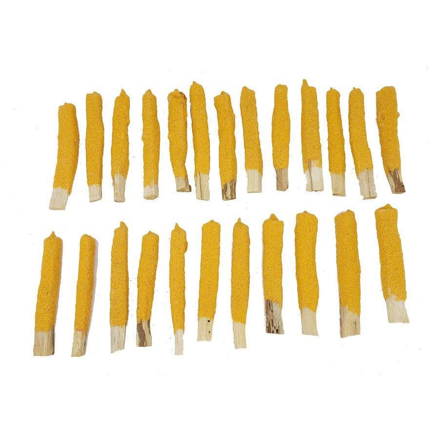 4&quot; Sun Kissed Dipped Palo Santo Sticks (5 Pack), SKU PSDIP-SK-1, UPC 700317397243