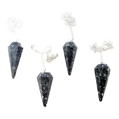 6-Sided Pendulum - Black Zebra, SKU PEND-86, UPC 700317301929