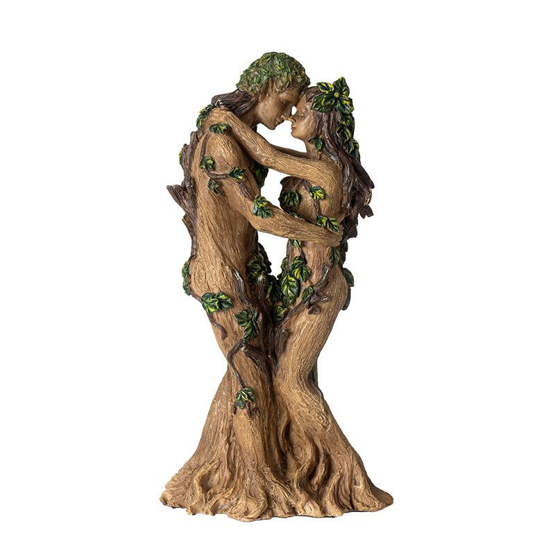 8.4&quot; ENT Couple Lovers Embrace Statue, SKU PG-16059, UPC 700317411659