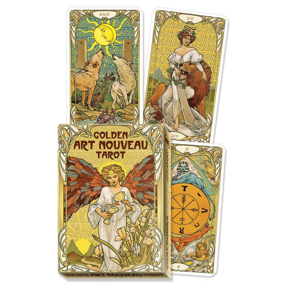 Golden Art Nouveau Grand Trumps by Giulia Francesca Massaglia, SKU LW2115, UPC 700317312901