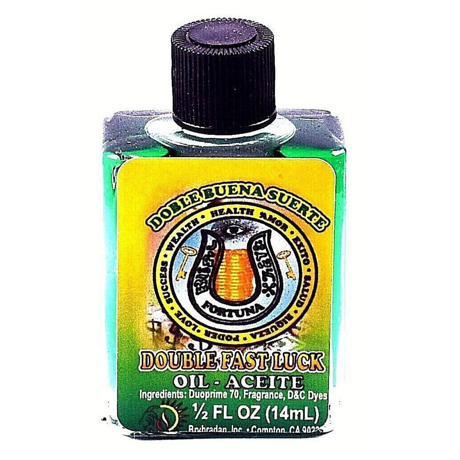 1/2 oz Brybradan Spiritual Oil - Double Fast Luck, SKU RM-287167, UPC 700317362159