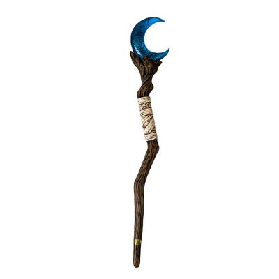 14.5&quot; Mystical Wand - Crescent Moon, SKU PG-15955, UPC 700317414889