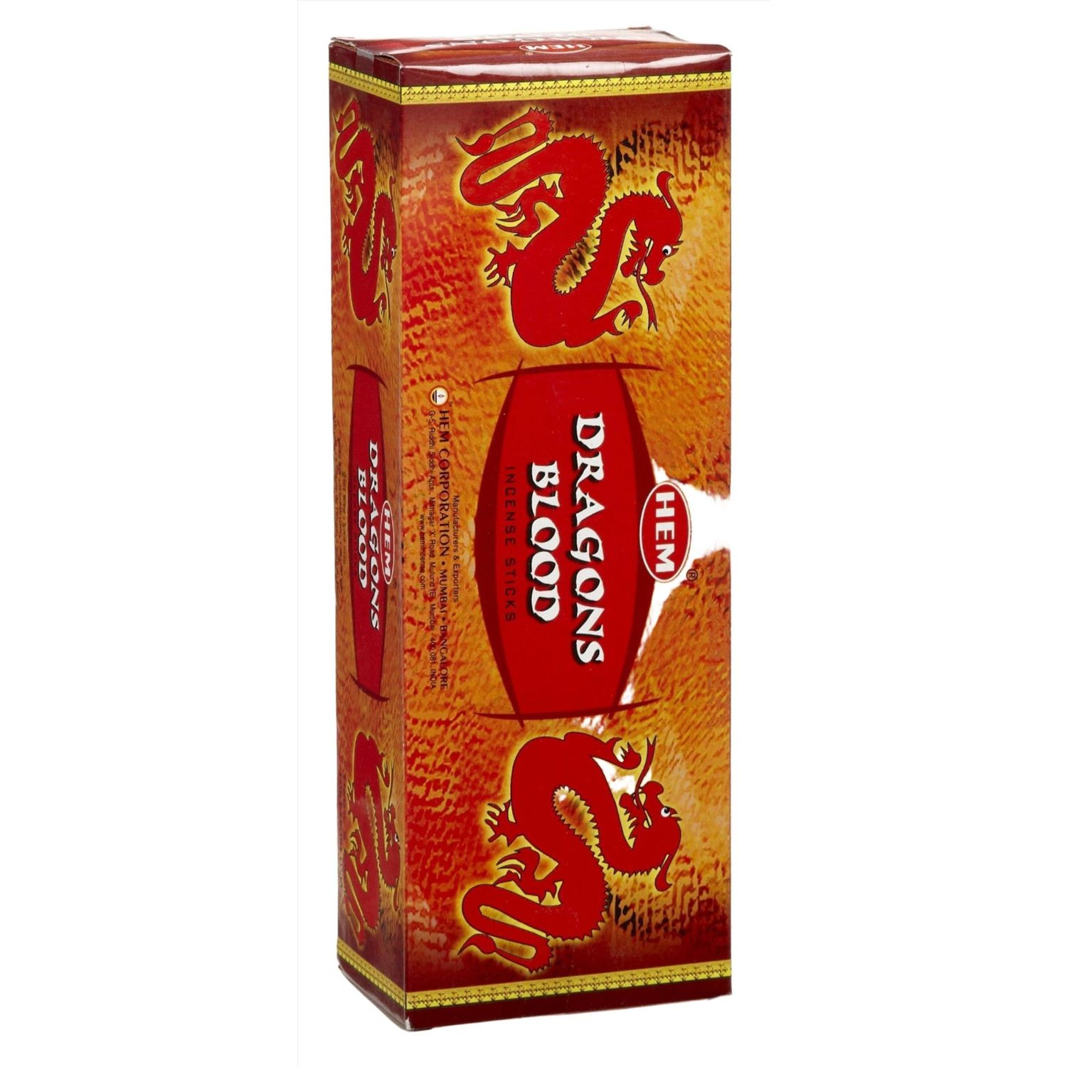 16&quot; Dragon&#39;s Blood Jumbo Hem Incense Sticks (6 Pack Case - 10 Sticks Each Pack), SKU C01-03-hem jum…