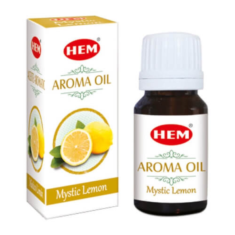 10 ml Hem Aroma Oils - Mystic Lemon, SKU Hoil-LE-1, UPC 700317302964