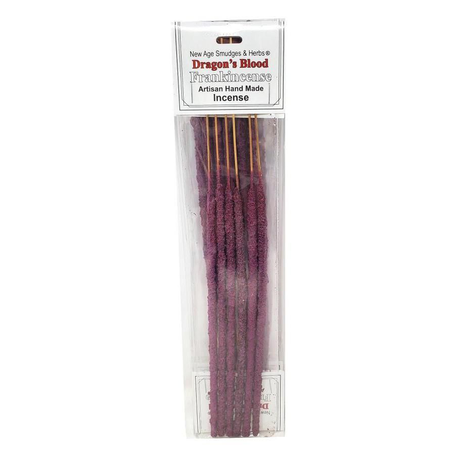 Artisan Handmade Resin &amp; Herb Incense Sticks - Dragon&#39;s Blood &amp; Frankincense (6 Pack), SKU RI33, UP…