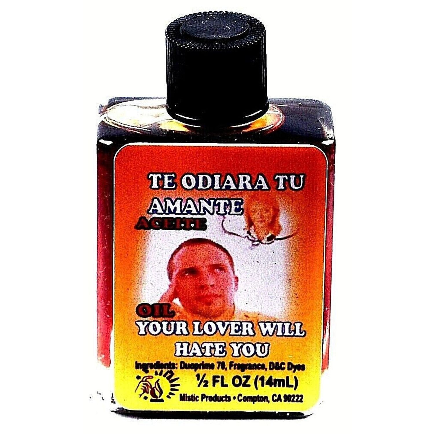 1/2 oz Brybradan Spiritual Oil - Your Lover Will Hate You, SKU RM-UNK287418, UPC 700317363569