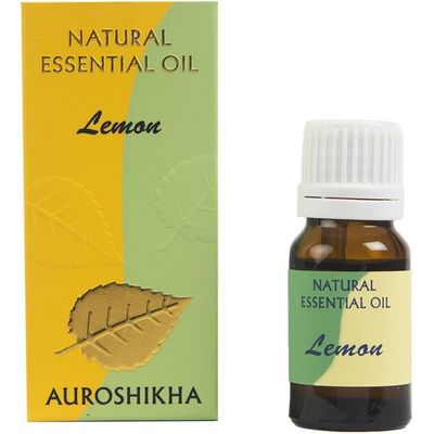 10 ml Auroshikha Essential Oil - Lemon, SKU H07-110-AO-L, UPC 700317395843