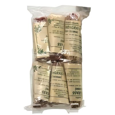 Tibetan Rope Incense - Lemongrass (35-45 Ropes), SKU T04-06-TLGR-1, UPC 700317385431