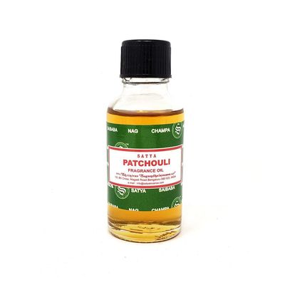 30 ml Satya Fragrance Oil - Patchouli, SKU SPAOIL30, UPC 700317303091