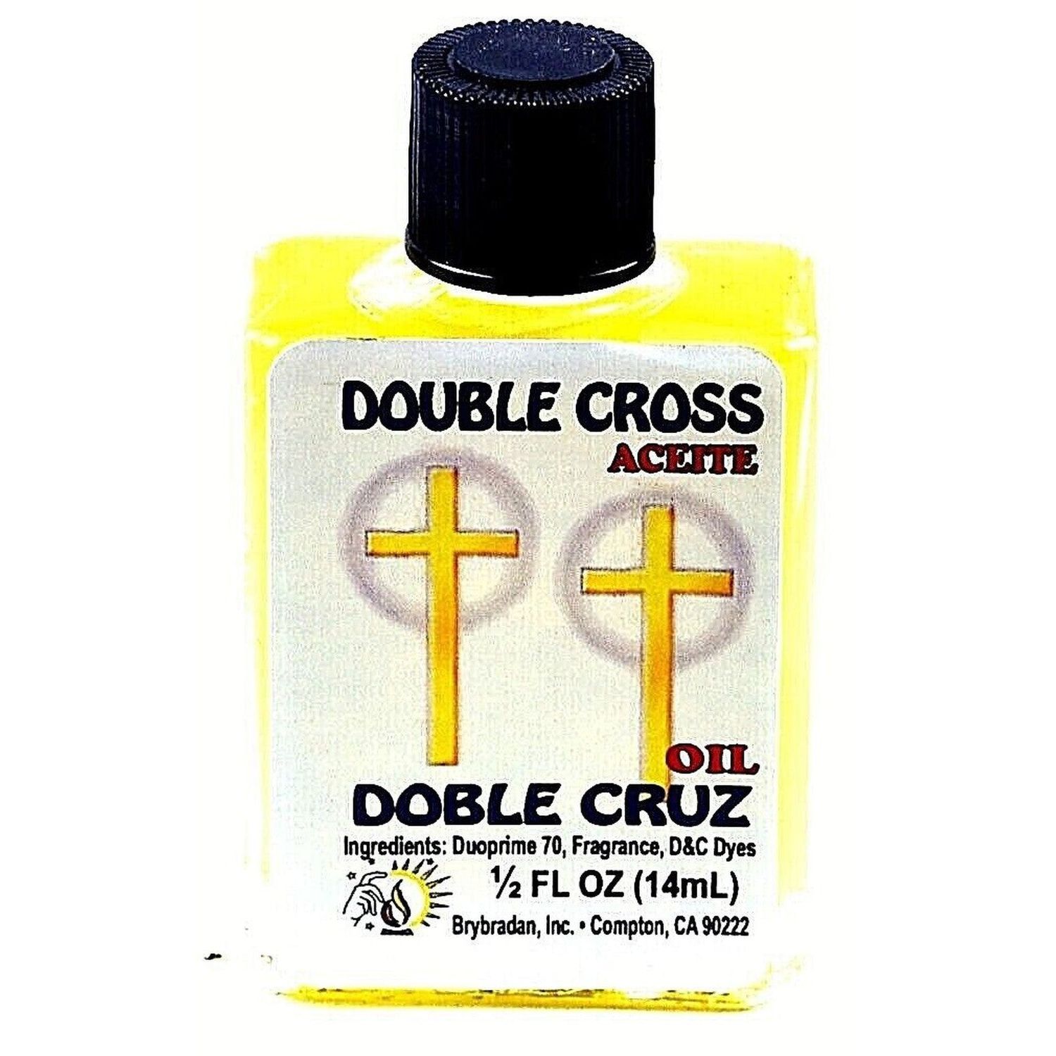1/2 oz Brybradan Spiritual Oil - Double Cross, SKU RM-287166, UPC 700317362142