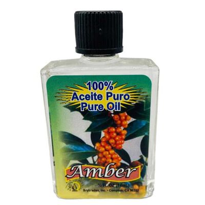 1/2 oz Brybradan Spiritual Oil - Pure Amber, SKU RM-4065694, UPC 700317361305
