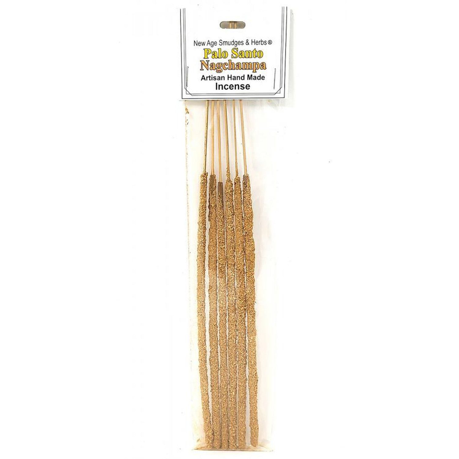 Artisan Handmade Resin &amp; Herb Incense Sticks - Nag Champa &amp; Palo Santo (6 Pack), SKU RI18, UPC