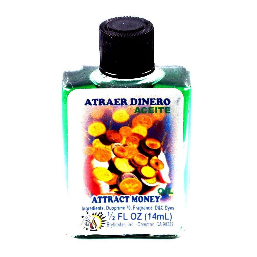 1/2 oz Brybradan Spiritual Oil - Attract Money, SKU RM-287026, UPC 700317361824