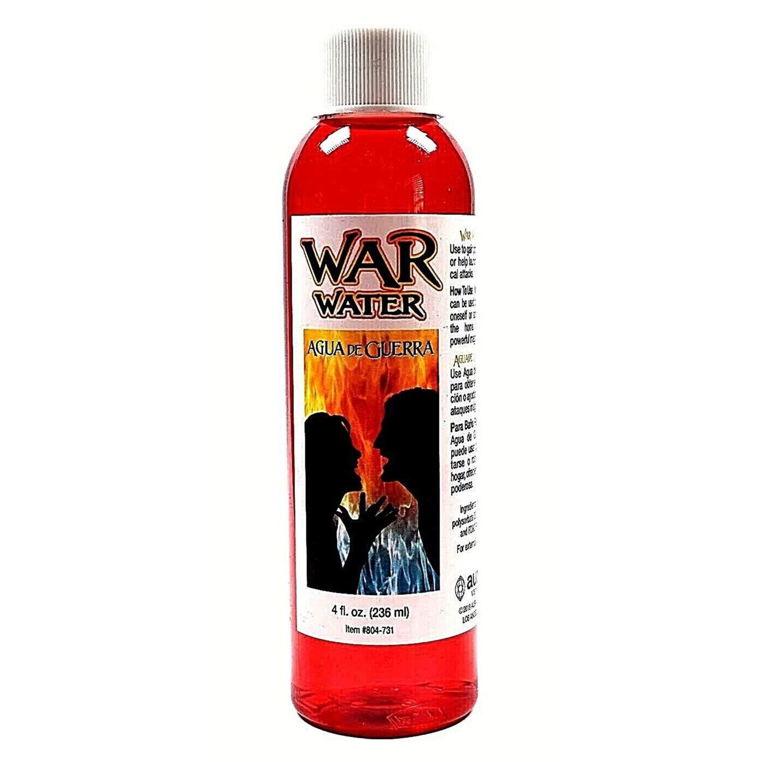4 oz Aura Waters - War Water, SKU RM-73140, UPC 700317365945