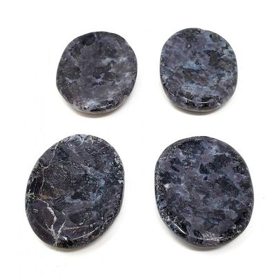Worry Stone - Indigo Gabbro, SKU U00-15-WOST-15-1, UPC 700317382300
